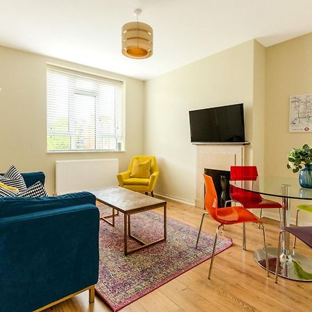 Bright Modern 1 Bedroom Flat, 5 Min To Vauxhall St London Bagian luar foto