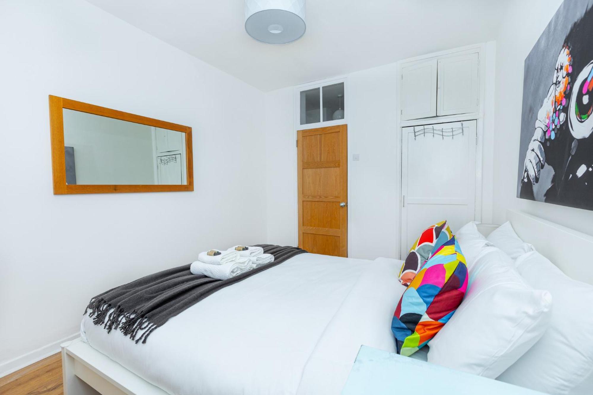 Bright Modern 1 Bedroom Flat, 5 Min To Vauxhall St London Bagian luar foto