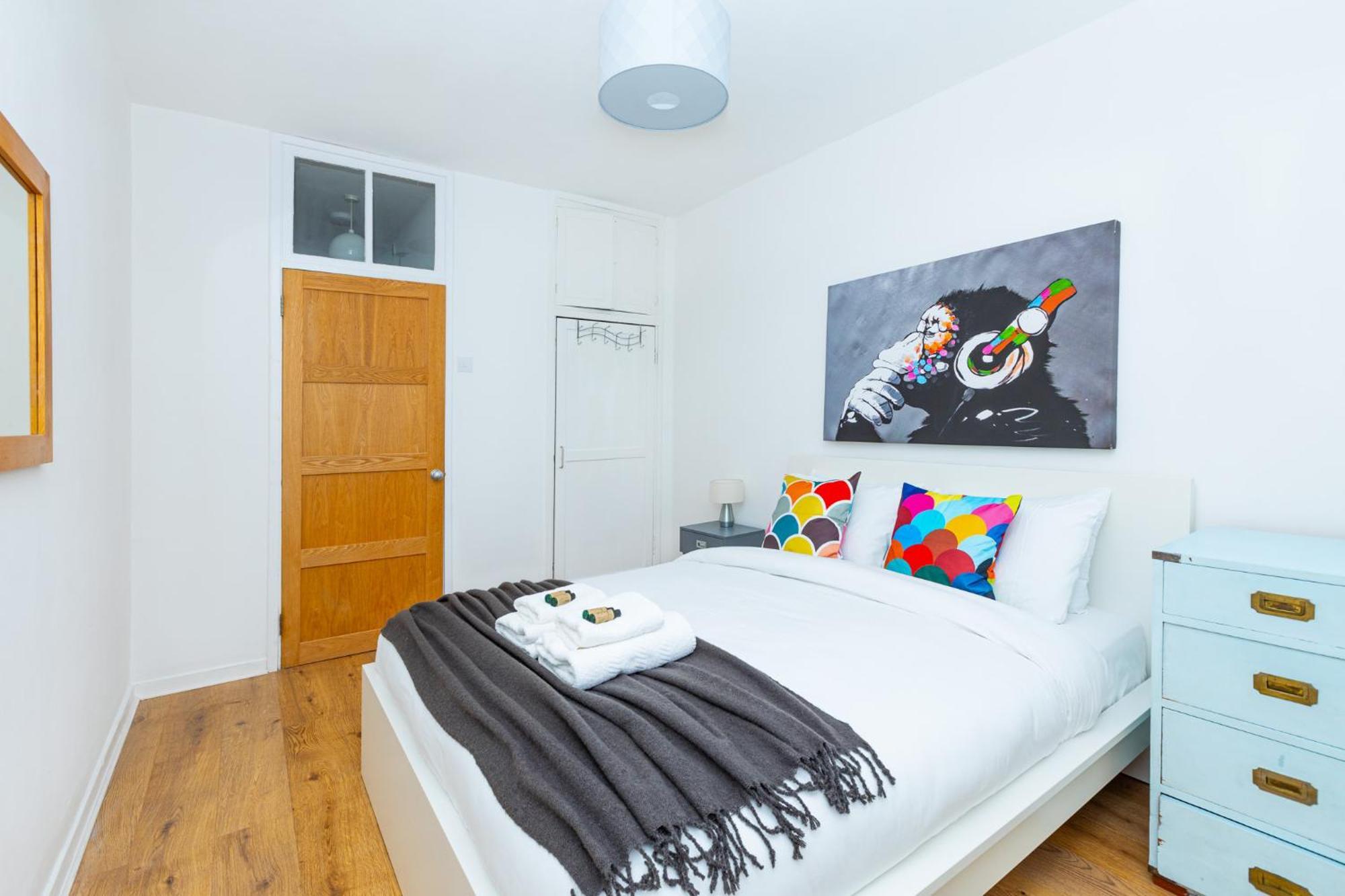 Bright Modern 1 Bedroom Flat, 5 Min To Vauxhall St London Bagian luar foto