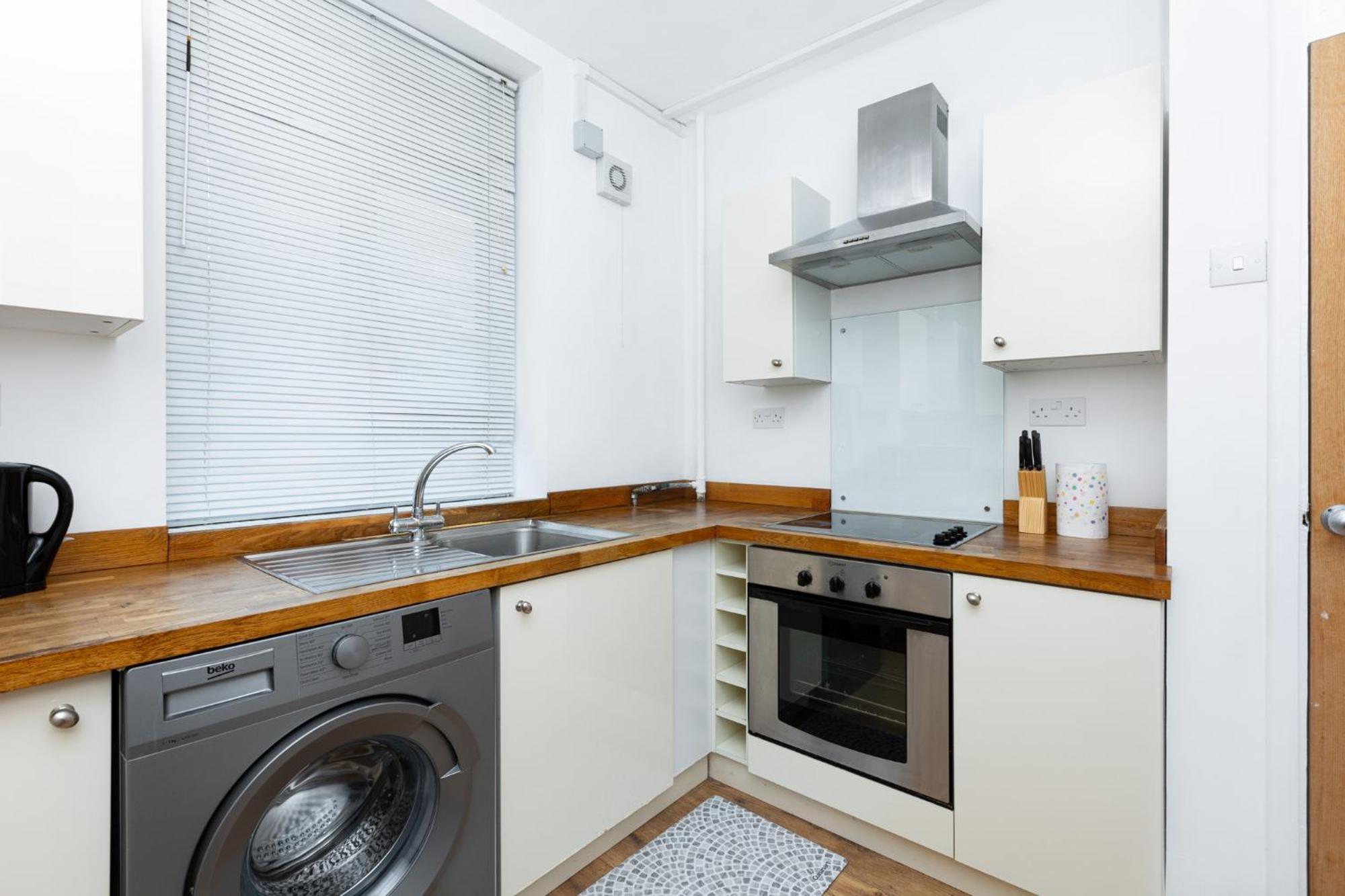 Bright Modern 1 Bedroom Flat, 5 Min To Vauxhall St London Bagian luar foto