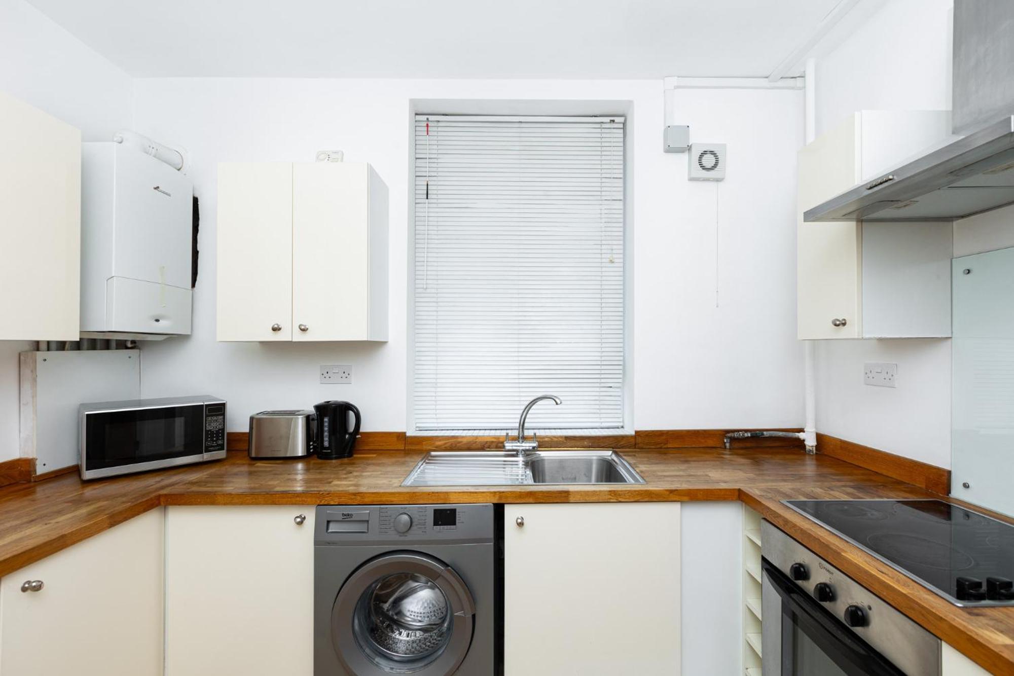 Bright Modern 1 Bedroom Flat, 5 Min To Vauxhall St London Bagian luar foto